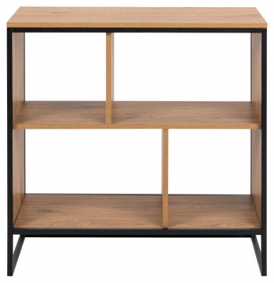 Image of Solway Oak Open Bookcase with 4 Shelves