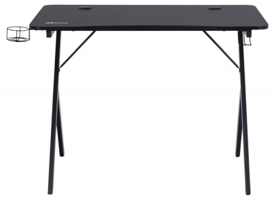 Product photograph of Mexia Black Gaming Desk from Choice Furniture Superstore
