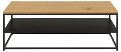 Product photograph of Gore Oak Top Coffee Table from Choice Furniture Superstore