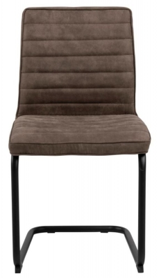 Product photograph of Zinc Preston Fabric Dining Chair Sold In Pairs from Choice Furniture Superstore