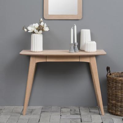 Woodstock Desk - 1 Drawer - White Oak