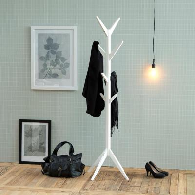 Ascot Coat Hanger - White
