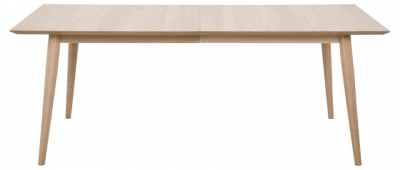 Product photograph of Clancy Oak 8 Seater Dining Table from Choice Furniture Superstore