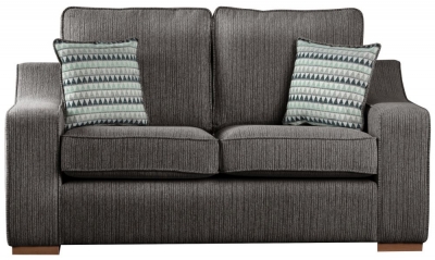 Product photograph of Sweet Dreams Blenheim 3 Seater Black Fabric Sofa from Choice Furniture Superstore