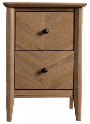 Product photograph of Clearance - Sweet Dreams Insignia Oak Bedside Cabinet - Fs394 from Choice Furniture Superstore