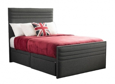 Product photograph of Sweet Dreams Opulence Chic Fabric Bed from Choice Furniture Superstore