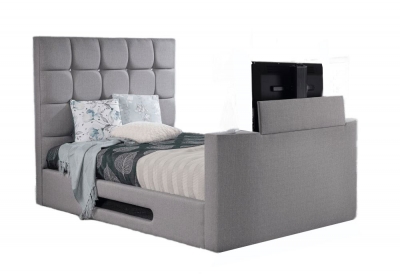 Product photograph of Sweet Dreams Ella Fabric Tv Bed from Choice Furniture Superstore