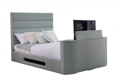 Product photograph of Sweet Dreams Griffin Fabric Tv Bed from Choice Furniture Superstore