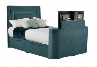 Product photograph of Sweet Dreams Vision Debut Fabric Tv Bed from Choice Furniture Superstore