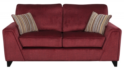 Sweet Dreams Lancaster Standard Ruby Fabric Sofa