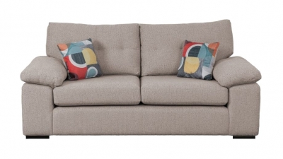 Product photograph of Sweet Dreams Rochester Natural Fabric Sofa from Choice Furniture Superstore