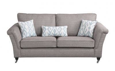 Product photograph of Sweet Dreams Belvoir Granada Natural Fabric Standard Back Sofa from Choice Furniture Superstore
