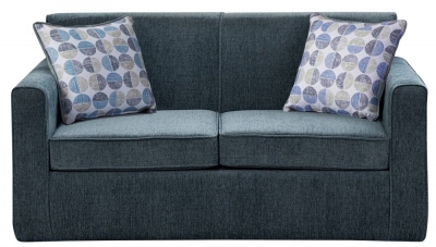 Kentucky Fabric Sofabed - Comes in Charcoal, Denim & Oatmeal Options