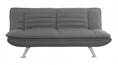 Product photograph of Texas Grey Fabric Sofabed from Choice Furniture Superstore