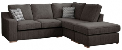 Blenheim Fabric Corner Sofabed - Comes in Charcoal and Silver Options