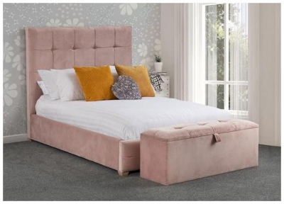 Product photograph of Sweet Dreams Cusack Fabric Bed from Choice Furniture Superstore