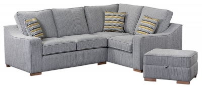 Product photograph of Sweet Dreams Blenheim Fabric Corner Sofa from Choice Furniture Superstore