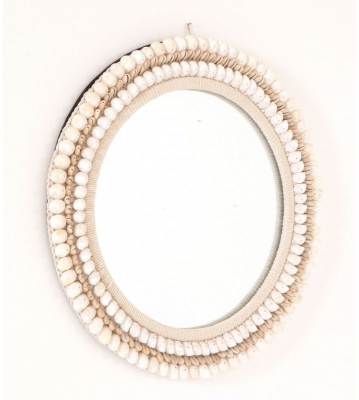 Product photograph of Ancient Mariner Shell Mirror from Choice Furniture Superstore