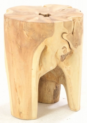 Product photograph of Ancient Mariner Log Stool from Choice Furniture Superstore