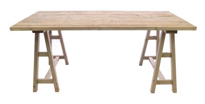 Product photograph of Vintage Mahogany 180cm Dining Table - 6 Seater from Choice Furniture Superstore