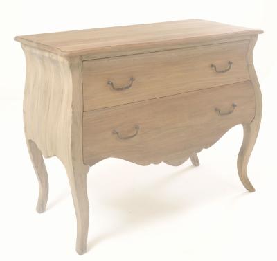 Product photograph of Vintage Mahogany French Style 2 Drawer Chest from Choice Furniture Superstore