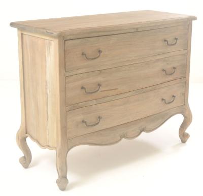 Product photograph of Vintage Mahogany French Style 3 Drawer Chest from Choice Furniture Superstore