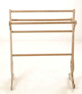 Product photograph of Vintage Mahogany French Style Towel Rail from Choice Furniture Superstore