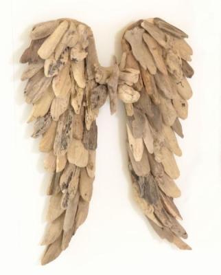 Product photograph of Small Driftwood Angel Wings from Choice Furniture Superstore