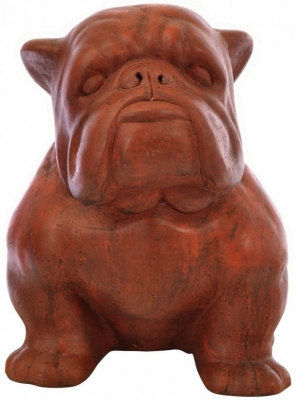 Product photograph of Ancient Mariner Terracotta Bulldog from Choice Furniture Superstore