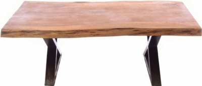 Product photograph of Old Empire Acacia Wood Coffee Table from Choice Furniture Superstore