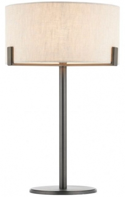 Product photograph of Adak Beige Table Lamp from Choice Furniture Superstore