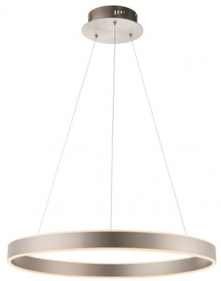 Product photograph of Raegan Matt Nickel Pendant Light from Choice Furniture Superstore