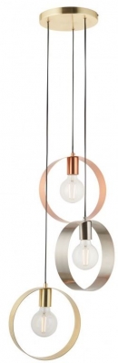 Product photograph of Hoop 3 Pendant Light from Choice Furniture Superstore