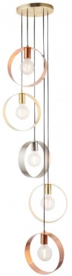 Product photograph of Hoop 5 Pendant Light from Choice Furniture Superstore