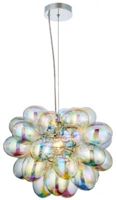 Product photograph of Infinity 1 Chrome Pendant Light from Choice Furniture Superstore