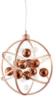 Product photograph of Muni Copper Pendant Light from Choice Furniture Superstore