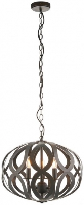 Product photograph of Miriam 3 Pendant Light from Choice Furniture Superstore