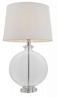 Product photograph of Gideon White Table Lamp from Choice Furniture Superstore