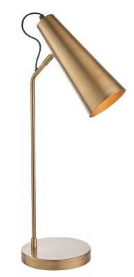 Product photograph of Karna Gold Table Lamp from Choice Furniture Superstore