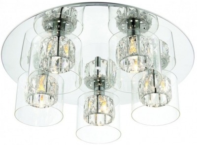 Product photograph of Verina 5 Ceiling Light - Clearance B142 from Choice Furniture Superstore