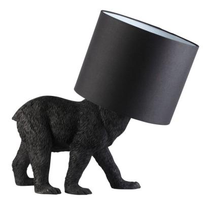 Product photograph of Barack Bear 1 Black Table Lamp from Choice Furniture Superstore