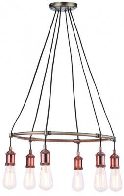 Product photograph of Hal 6 Pendant Light from Choice Furniture Superstore