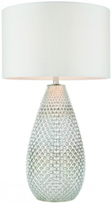 Product photograph of Cana Silver Mercury Table Lamp from Choice Furniture Superstore