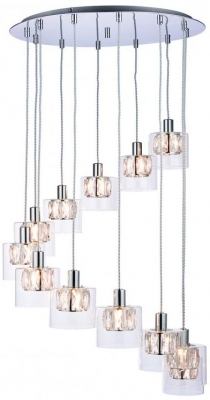 Product photograph of Harper 12 Drop Pendant Light from Choice Furniture Superstore