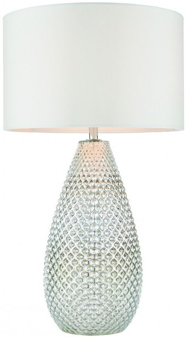 Cana Silver Mercury Table Lamp
