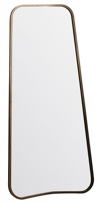 Kurva Gold Leaner Mirror - 58.5cm x 122cm