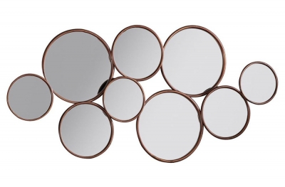 Product photograph of Londyn Round Mirror - 121cm X 58 5cm from Choice Furniture Superstore