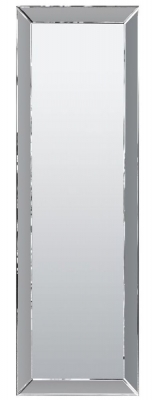 Product photograph of Luna Euro Grey Rectangular Mirror - 51cm X 142 5cm from Choice Furniture Superstore