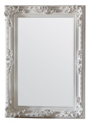 Product photograph of Altori White Rectangular Mirror - 83cm X 114 5cm from Choice Furniture Superstore