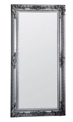 Product photograph of Altori Silver Leaner Rectangular Mirror - 83cm X 170cm from Choice Furniture Superstore